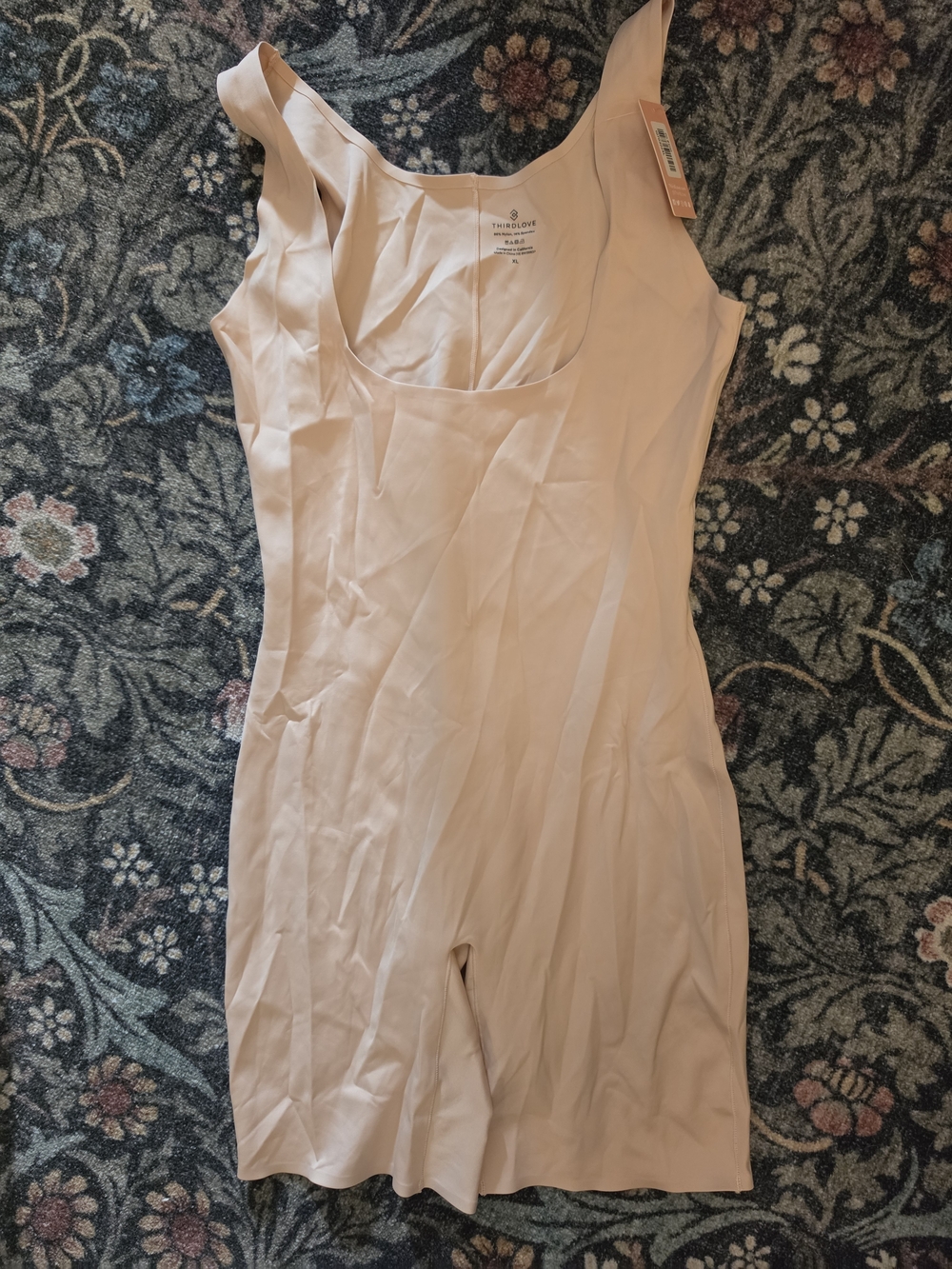 ThirdLove Blush Nude Seamless Shapewear Bodysuit